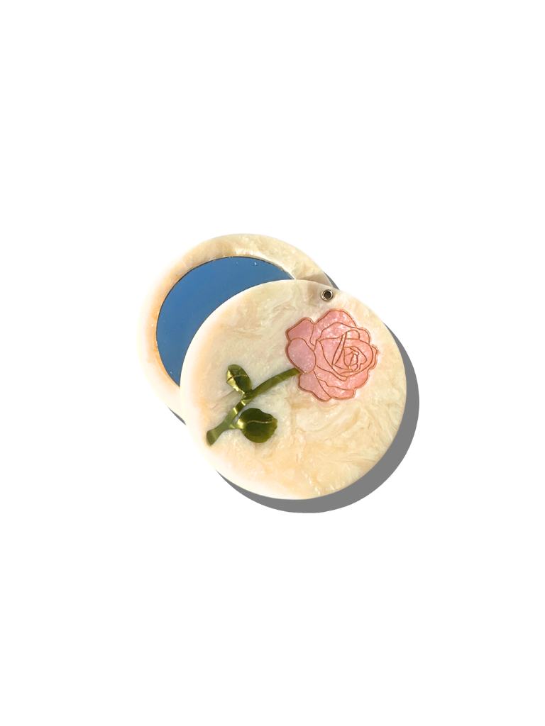 SOLAR ECLIPSE - Compact Mirror Rose