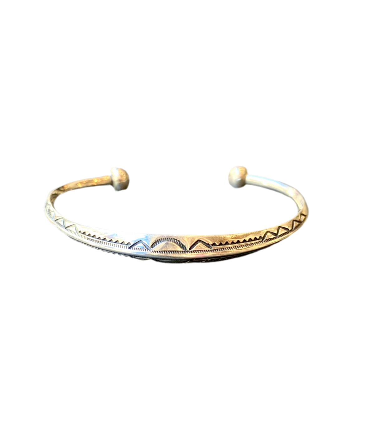 Bracelet en argent du Nigéria - 7