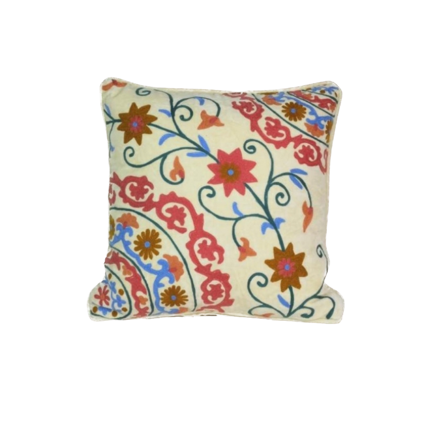 JAMINI - Coussin Navi Ecru