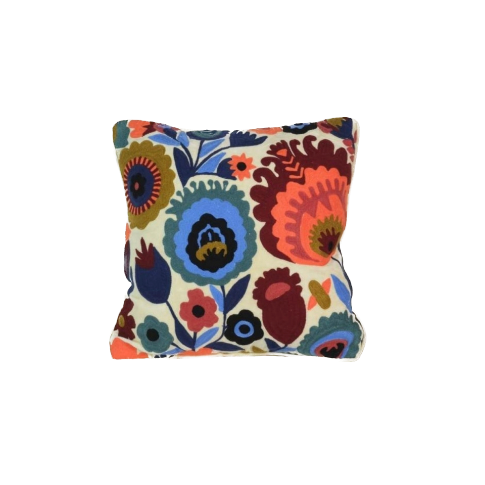 JAMINI - Coussin Rumi Ecru