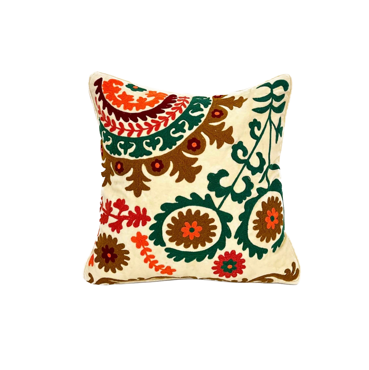 JAMINI - Coussin Rana Ecru