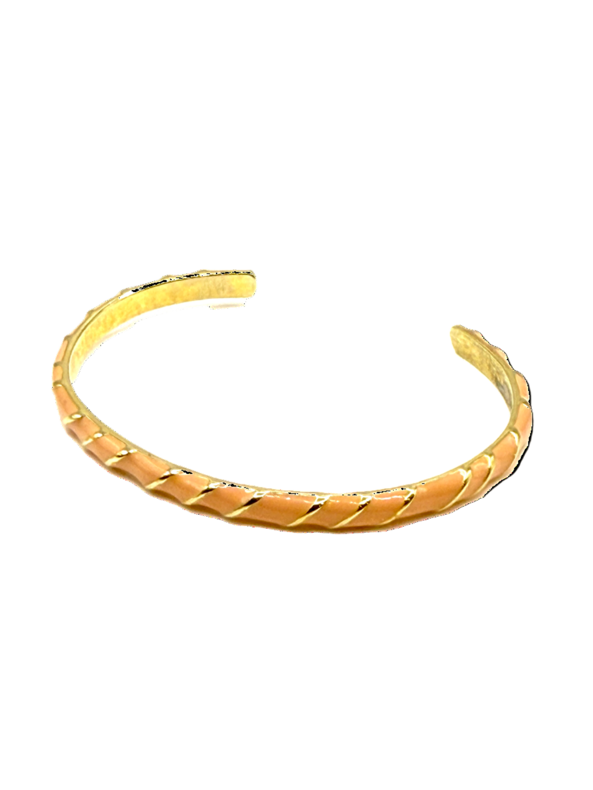 CABIROL - Bracelet en Email Rose