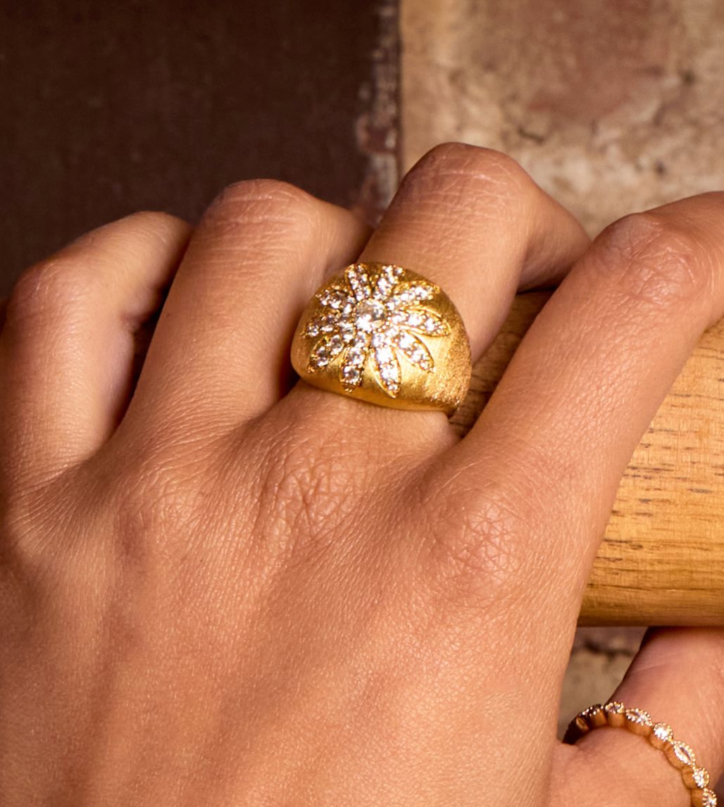 MYA BAY - Bague Flower California