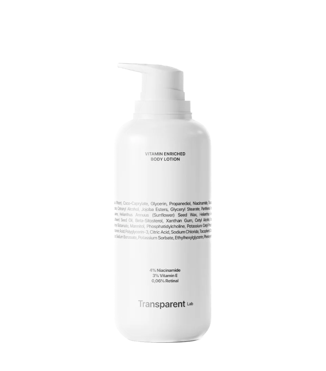 TRANSPARENT LAB - Crème Corps Réparatrice à l'Urée