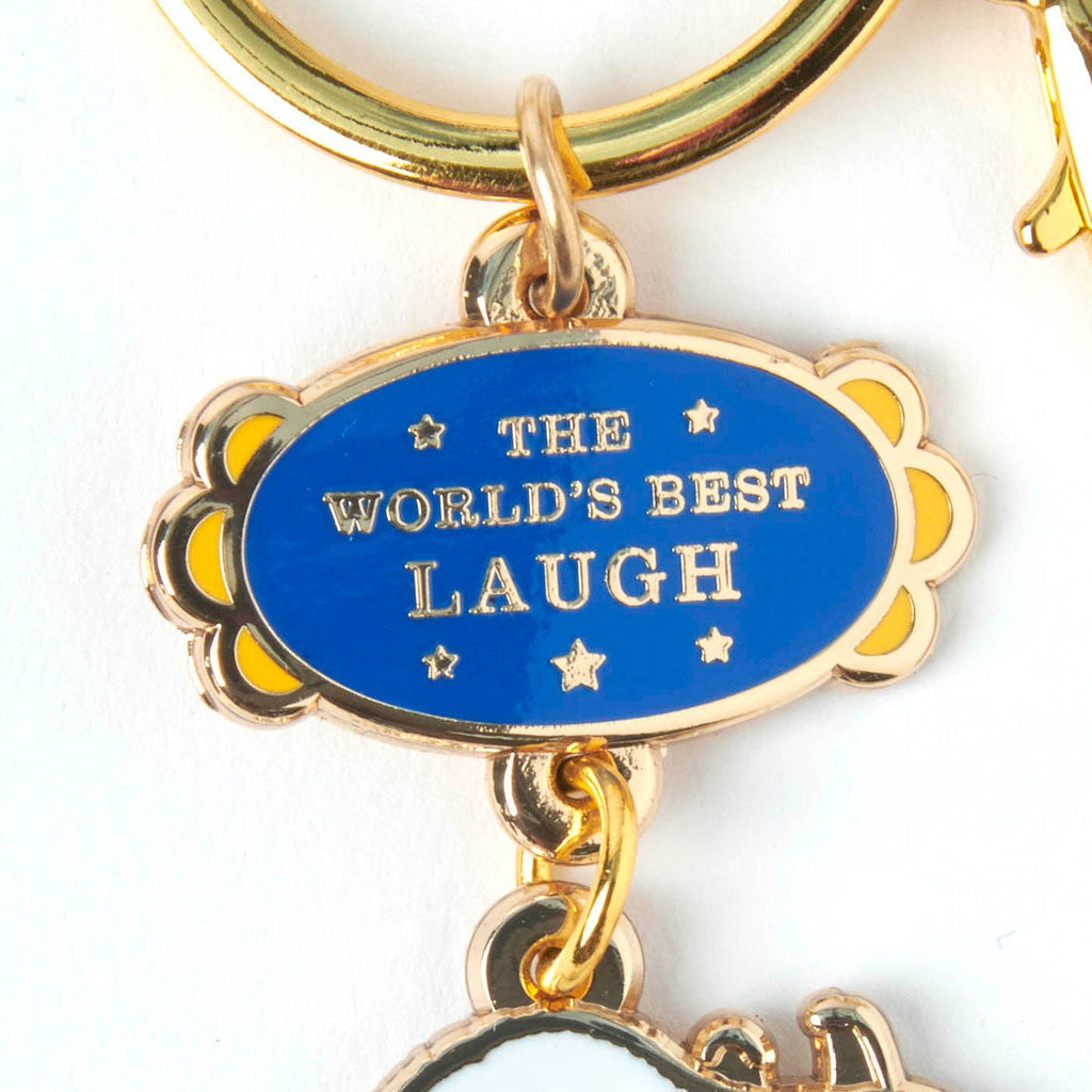 Porte-Clés World's Best Laugh – vue 2 – MAGPIE | George Genève