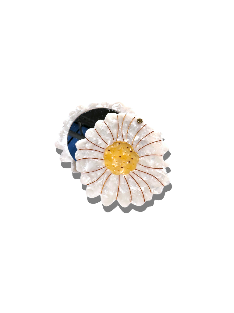 SOLAR ECLIPSE - Compact Mirror Marguerite