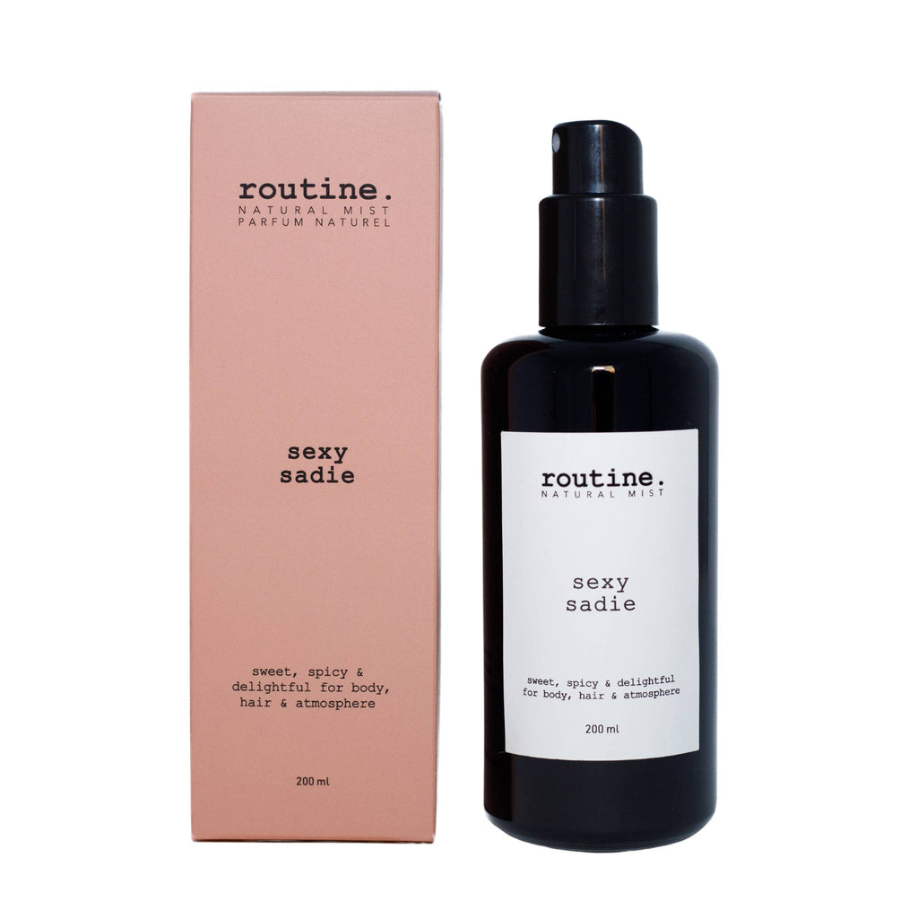 Brume naturelle corps et cheveux 200ml Sexy Sadie ylang ylang vanille – ROUTINE