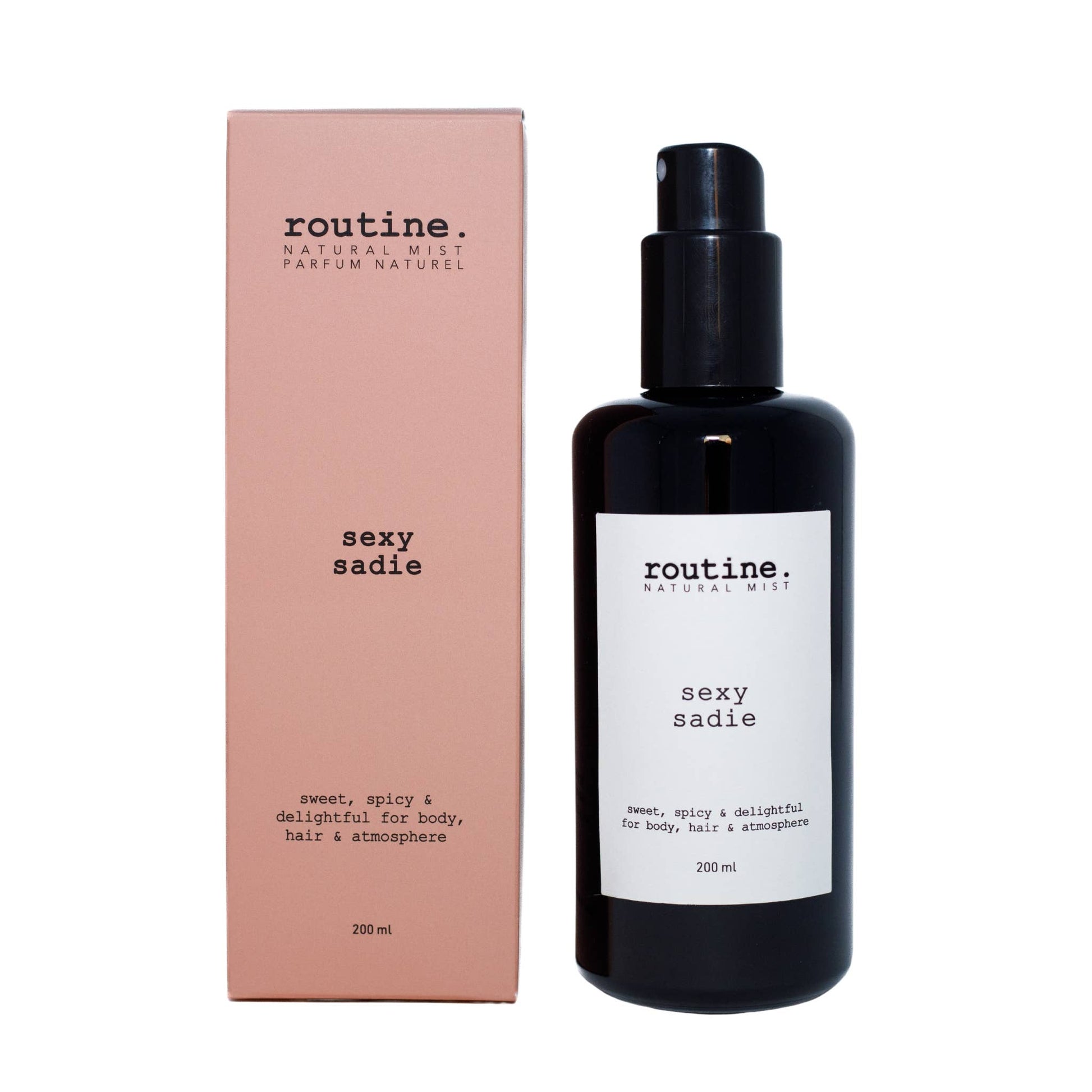 Brume naturelle corps et cheveux 200ml Sexy Sadie ylang ylang vanille – ROUTINE