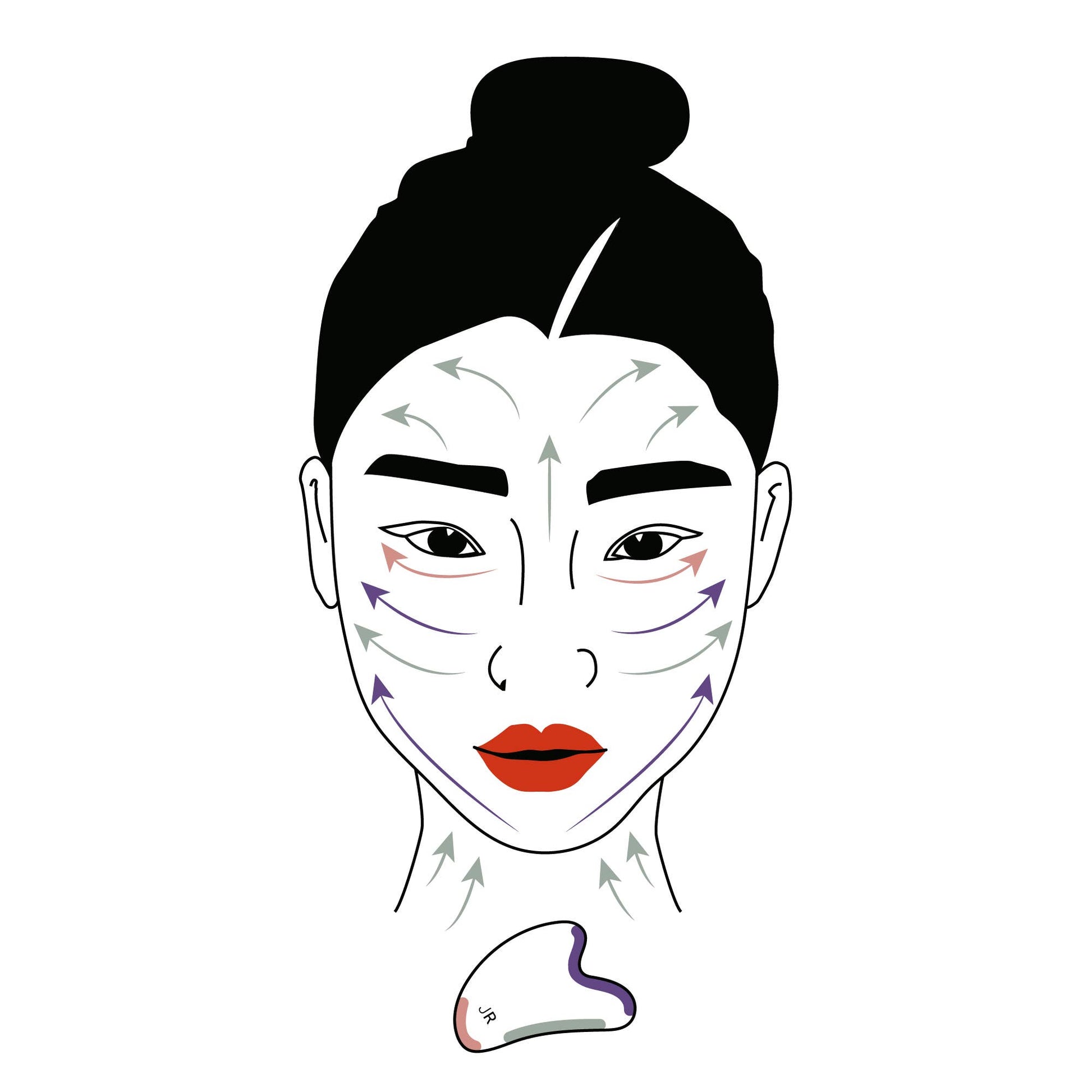 JADE ROLLER - Gua Sha Jade