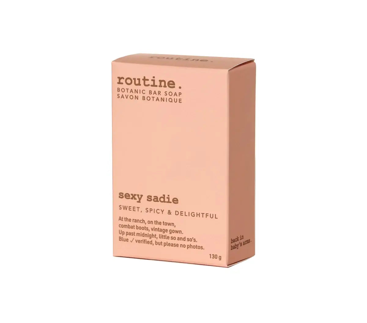 ROUTINE - Savon en barre Sexy Sadie