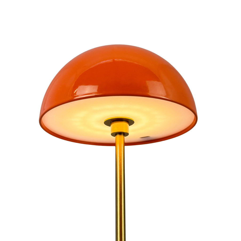 ALONG 2 Mini Lampes de Table Orange/Laiton – vue 6 – Dyberg Larsen | George Genève