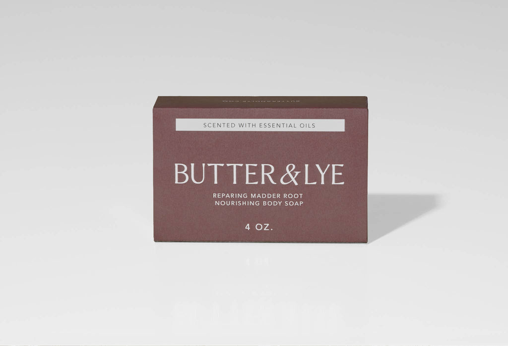 BUTTER & LYE - Savon Corps à la Racine de Garance