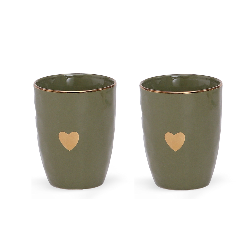 Set de 2 gobelets Kaki – OPJET PARIS