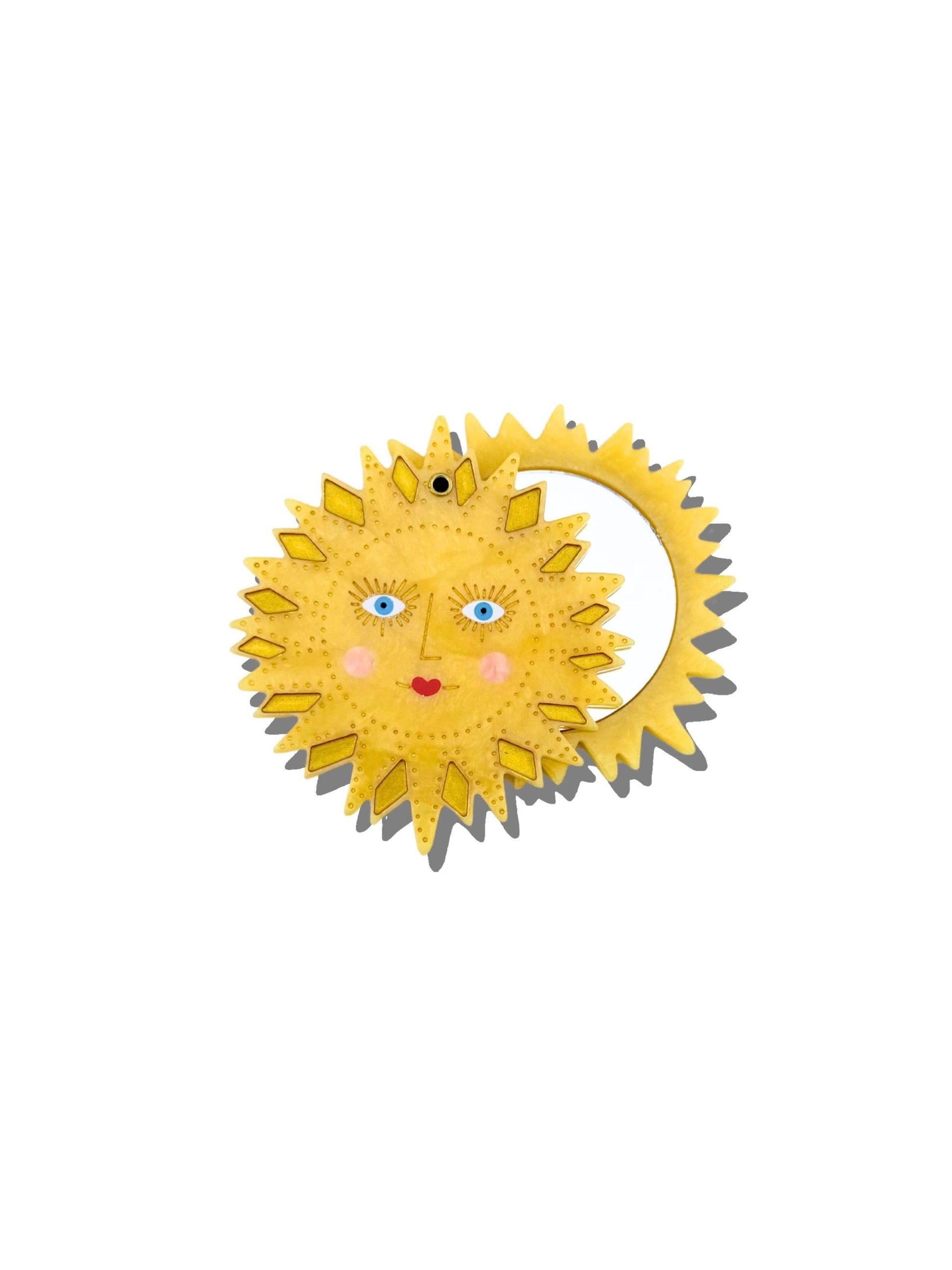 Compact Mirror Soleil – SOLAR ECLIPSE | George Genève