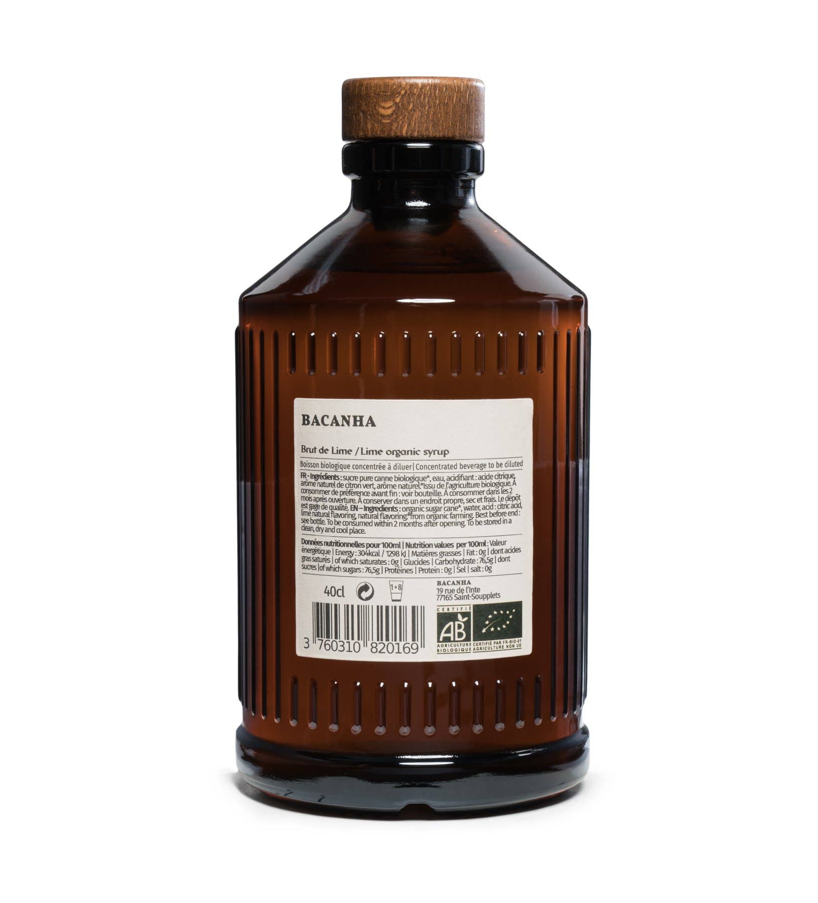 BACANHA - Sirop de Lime Brut
