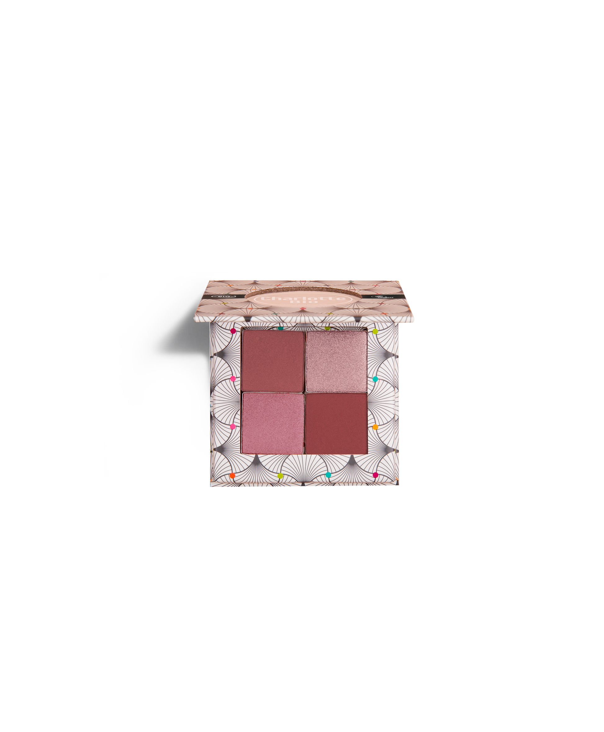 CHARLOTTE BIO - Palette fards à paupière 4 teintes