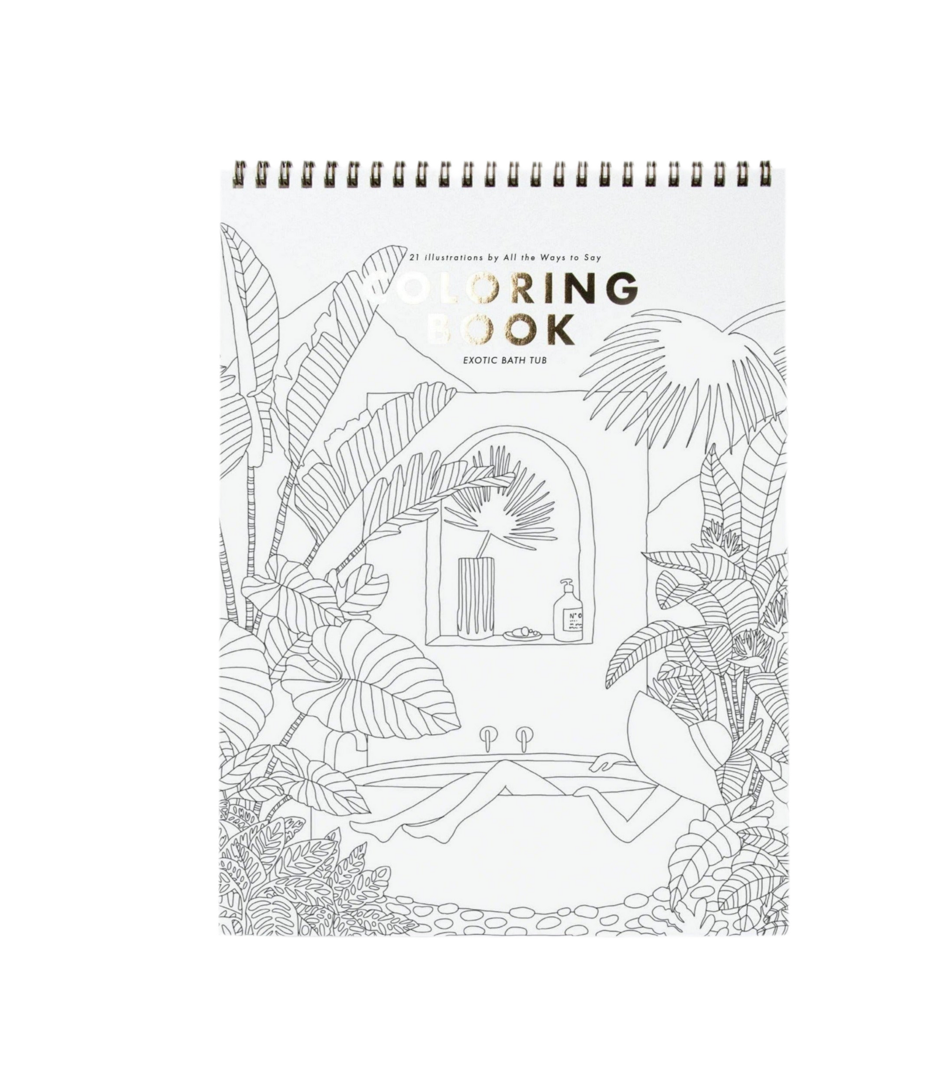 ALL THE WAYS TO SAY - Cahier de coloriage 2