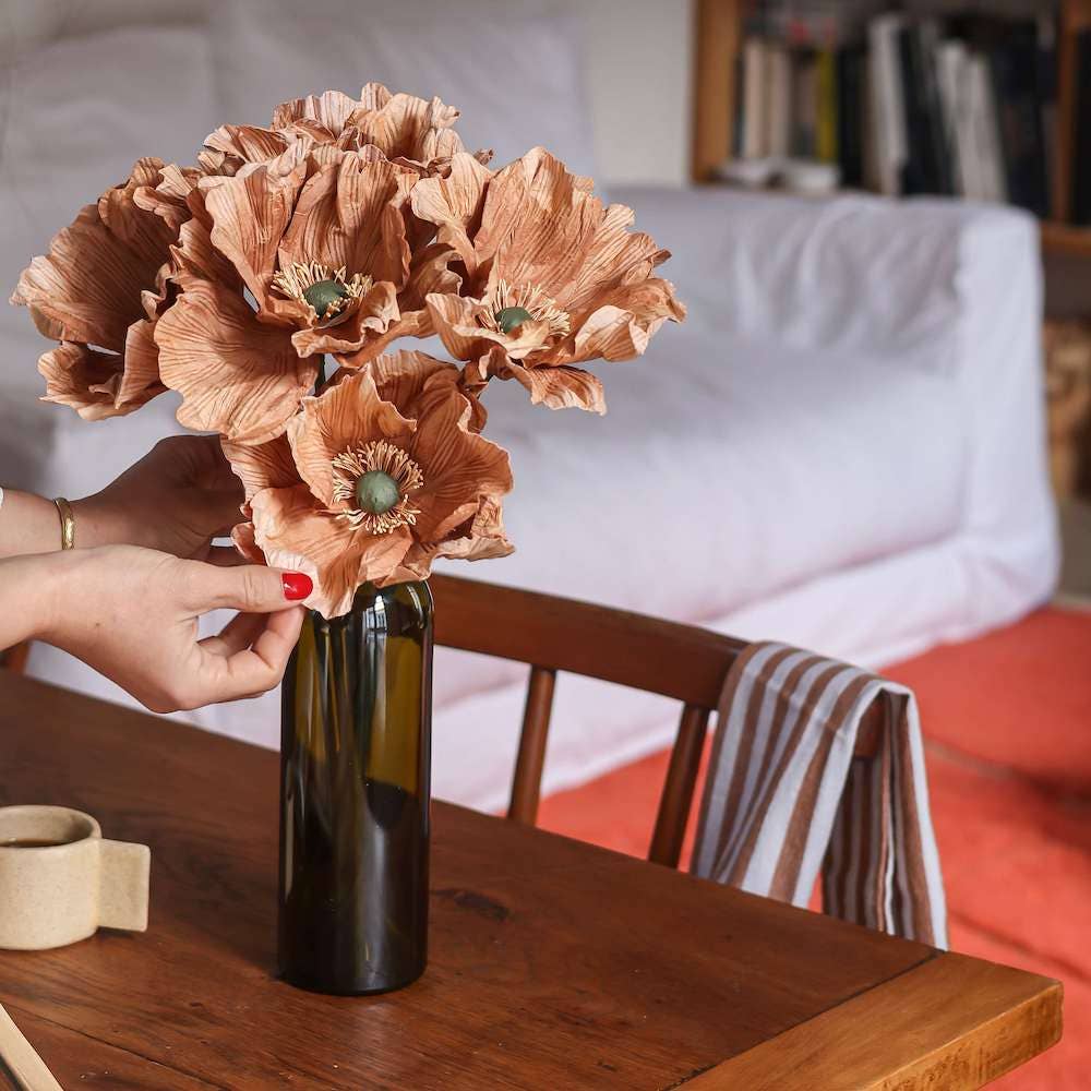 FLOWRETTE - Grand Pavot Beige