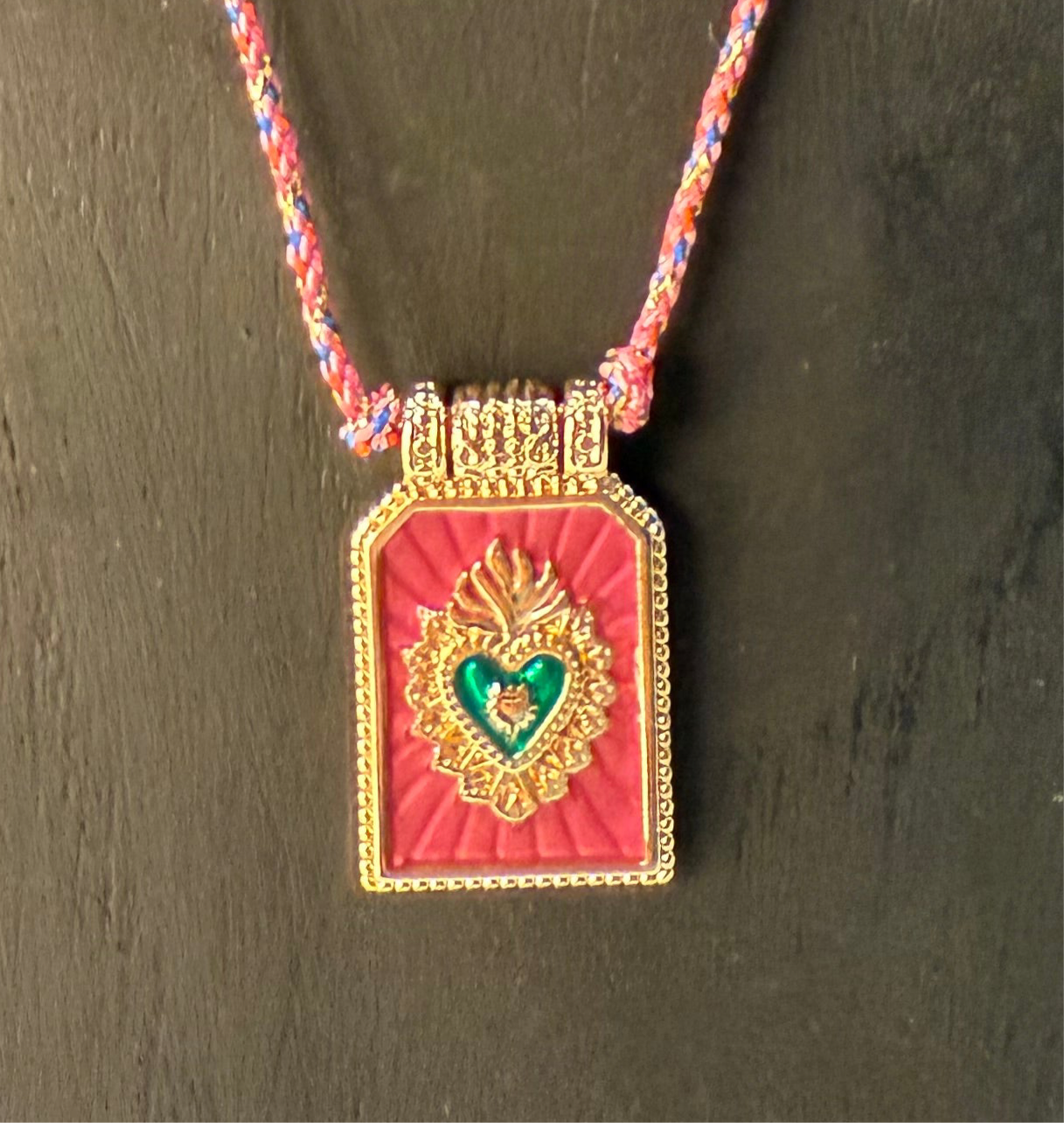 Collier Ex Voto Rose