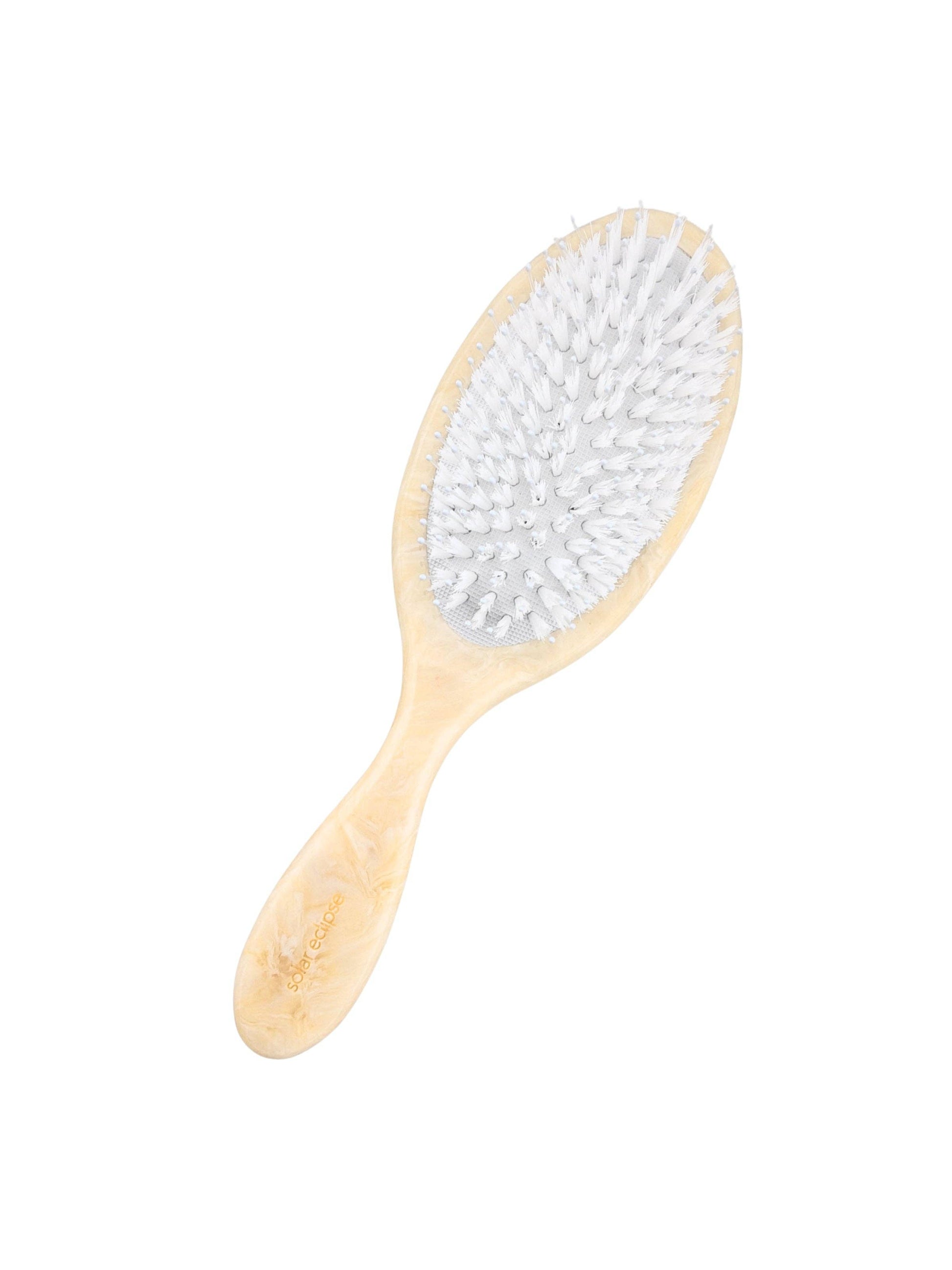 Brosse à cheveux Papillon Bleu – vue 3 – SOLAR ECLIPSE | George Genève