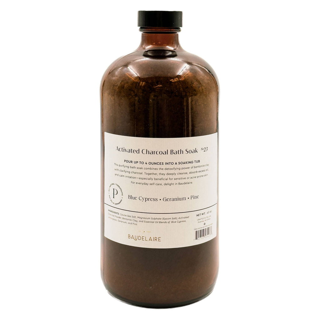 BAUDELAIRE - Sels de Bain Purify – Charcoal Clay