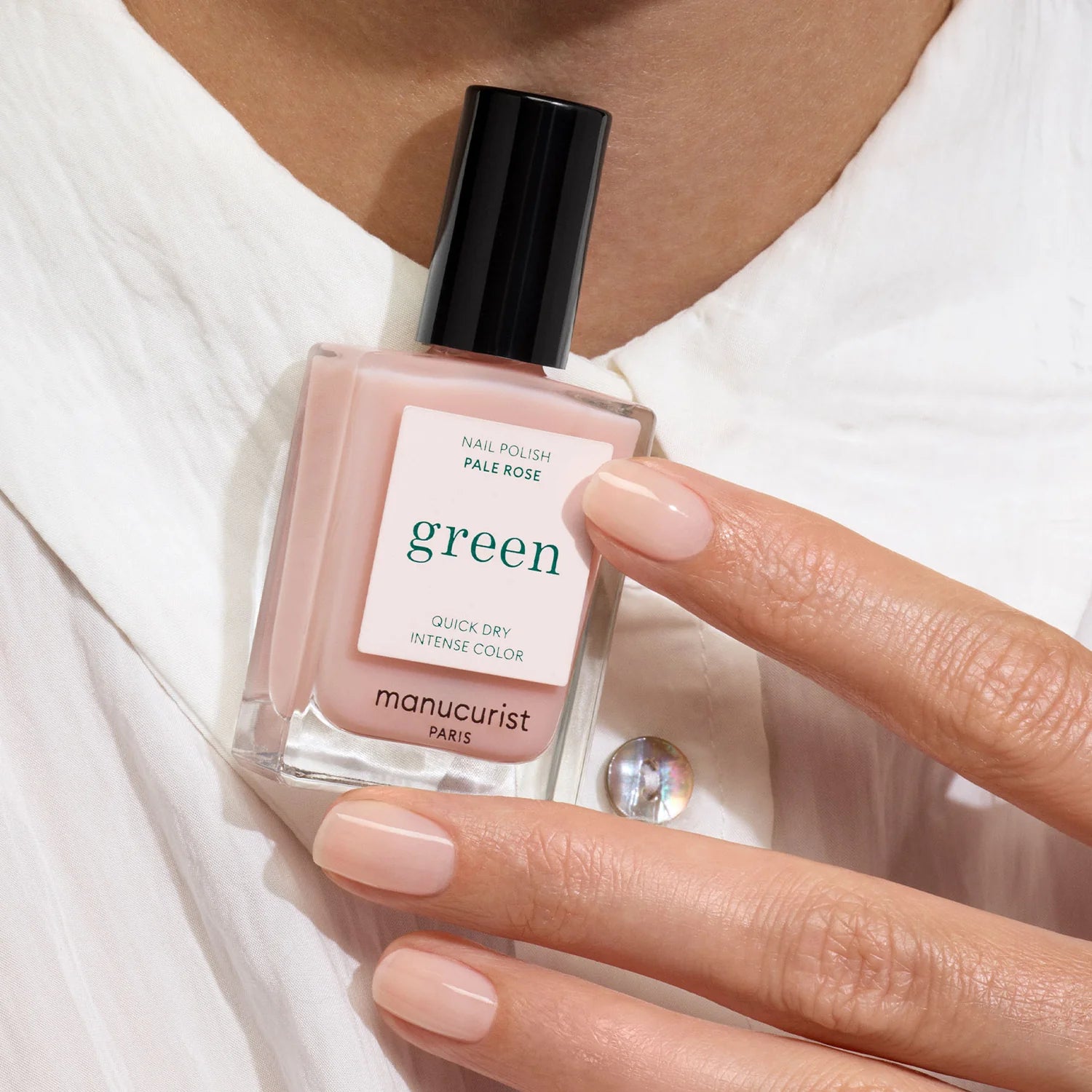 MANUCURIST - Green Nail Polish - Pale Rose