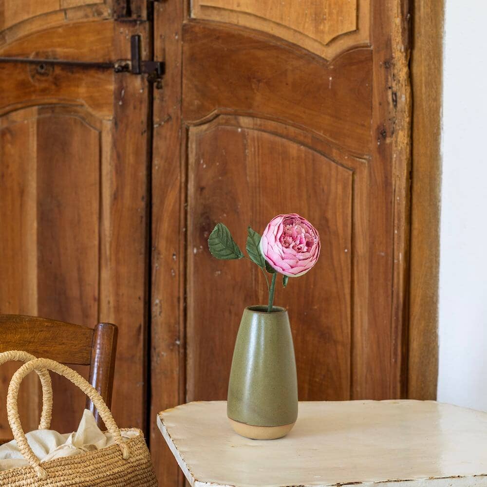 FLOWRETTE - Bouton de Pivoine Rose Foncé