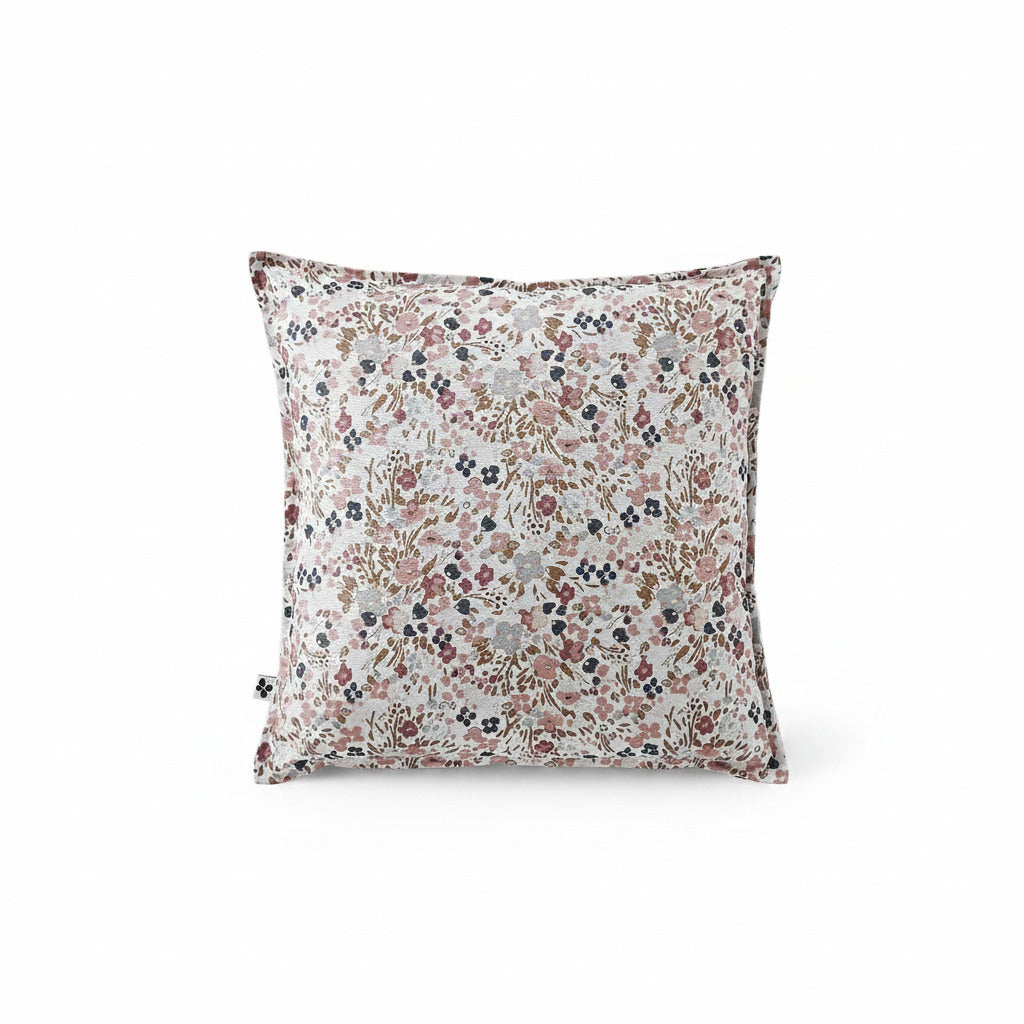 Housse de coussin Capucine Pampa en polyester imprimé enduit 45 x 45 cm, L'effet Papillon, George Genève