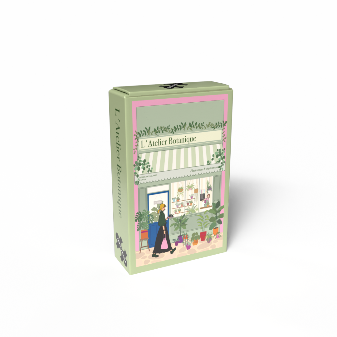 Mini-puzzle L'Atelier Botanique 99 pièces dans sa boîte – PENNY PUZZLE