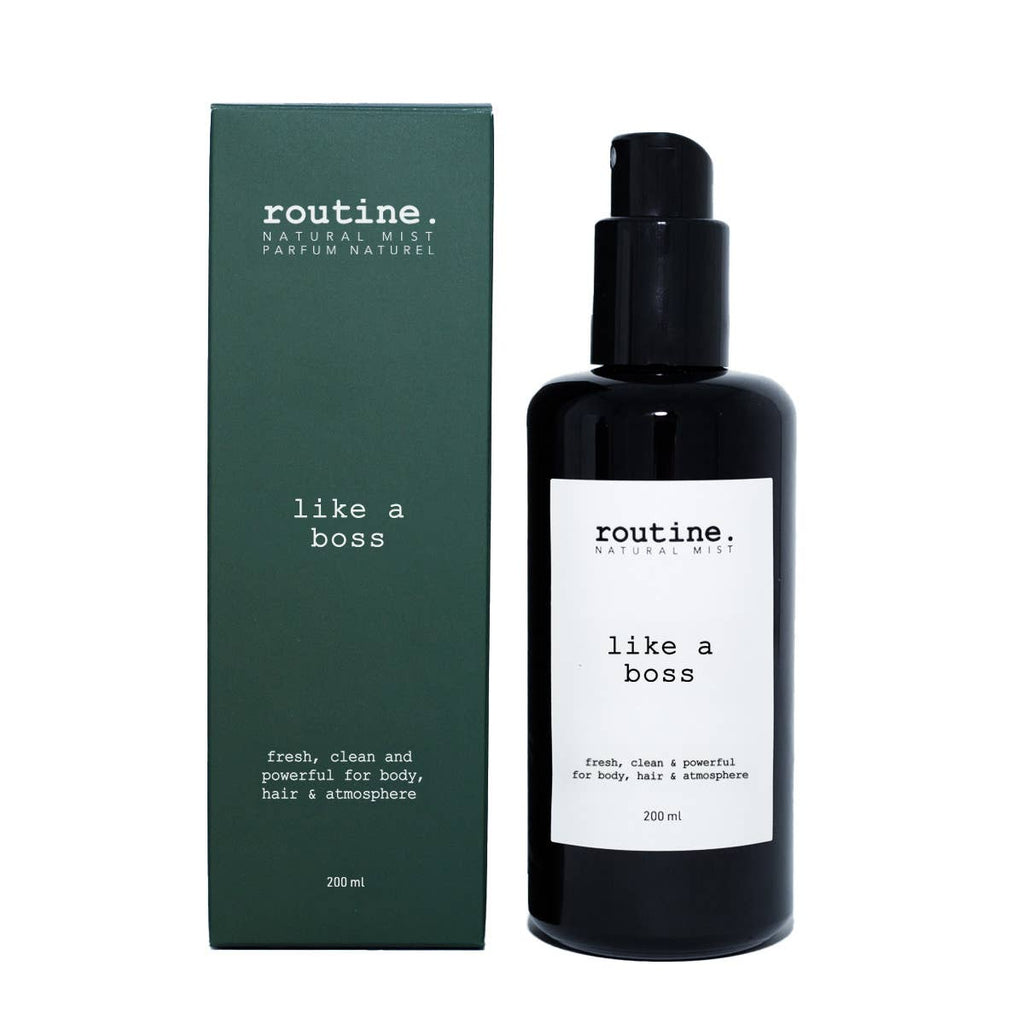 Brume naturelle corps et cheveux 200ml Like a Boss vanille cannelle – ROUTINE