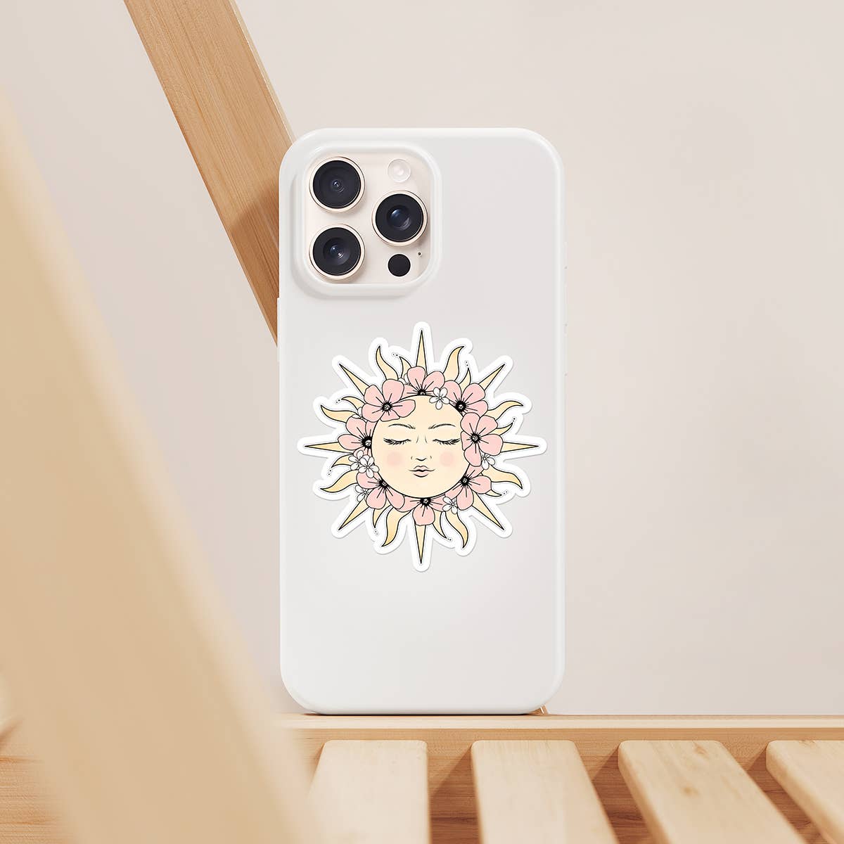 Sun – vue 2 – Autocollant | George Genève