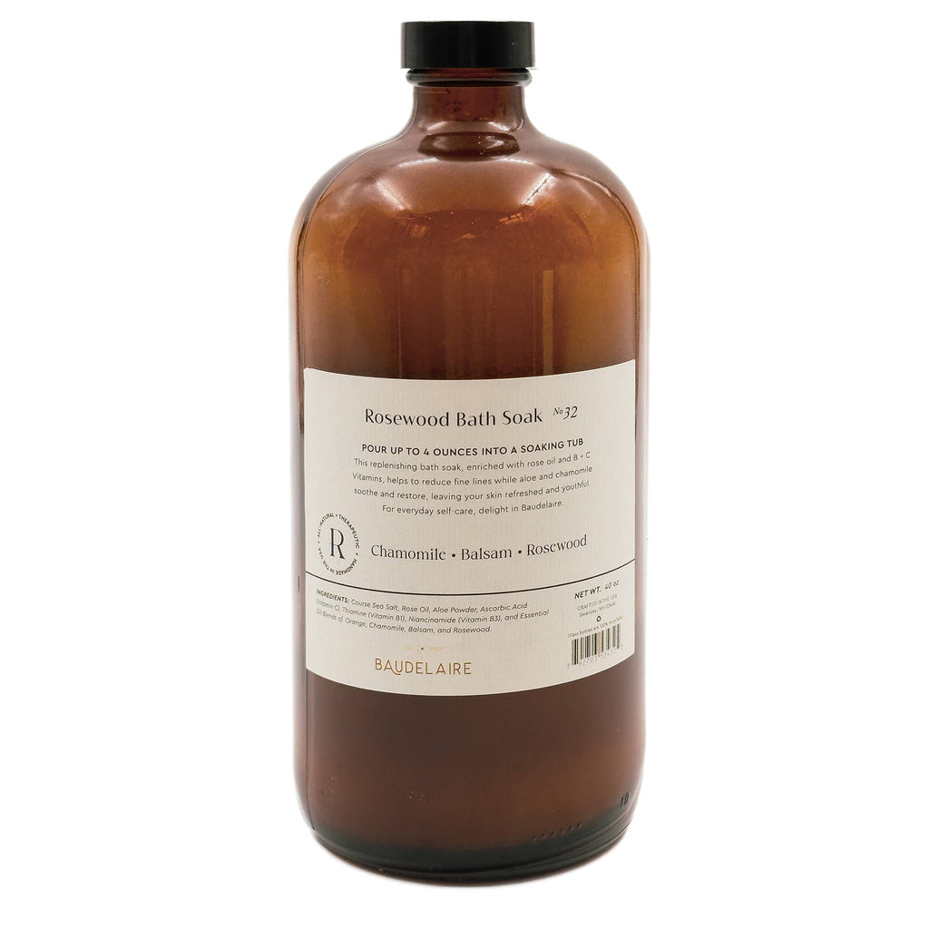 BAUDELAIRE - Sels de Bain Replenishing - Rosewood