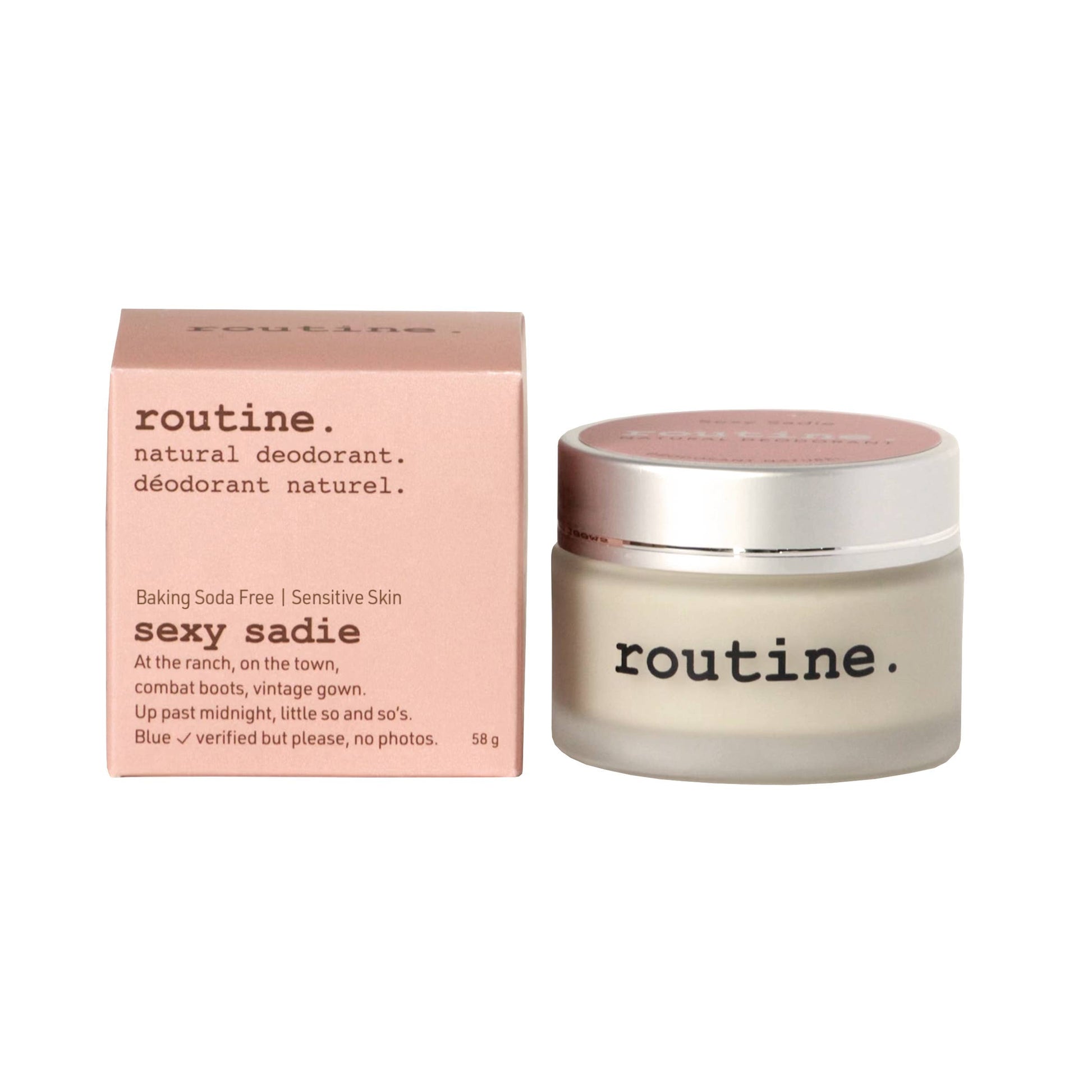 ROUTINE - Déodorant en bocal Sexy Sadie