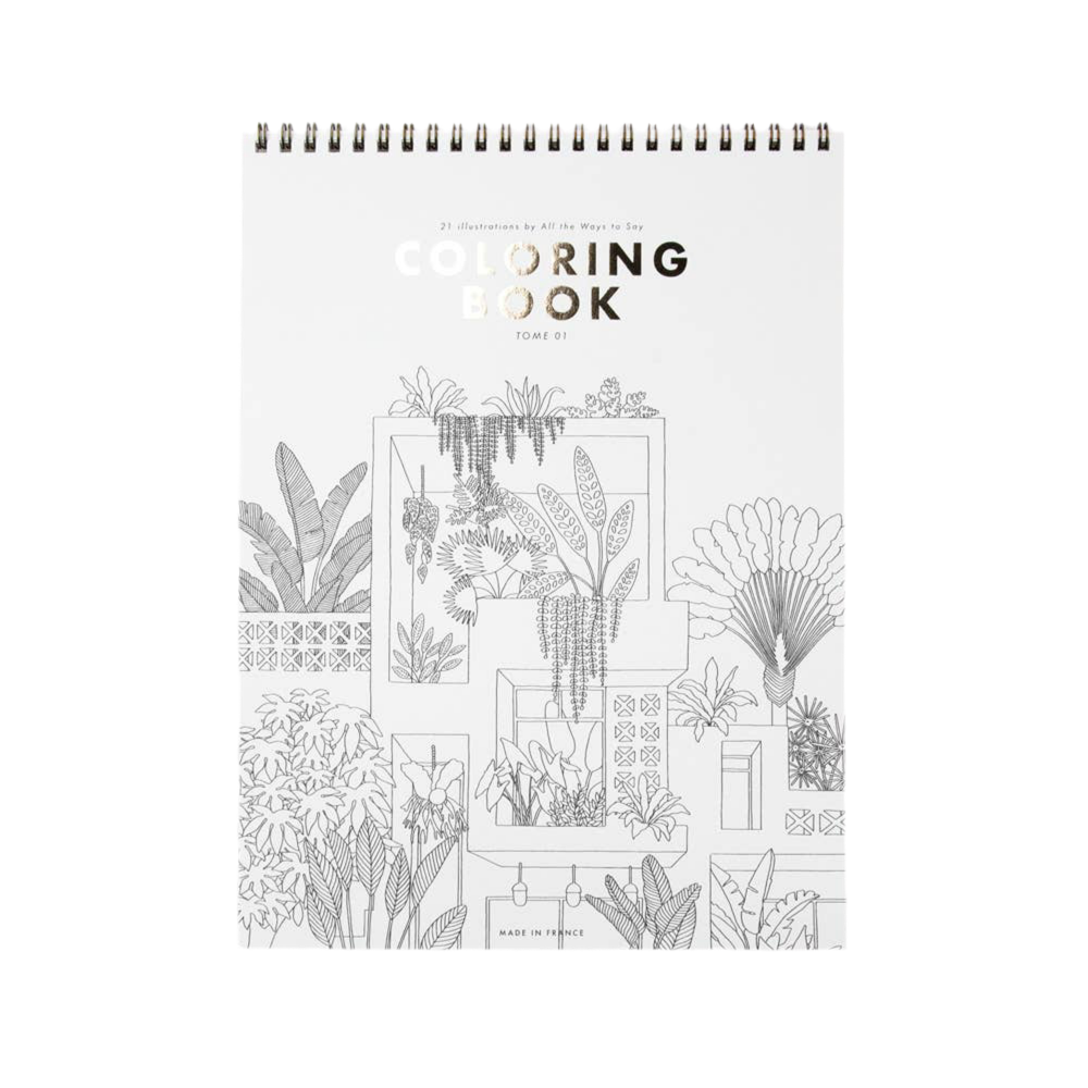 ALL THE WAYS TO SAY - Cahier de coloriage 1