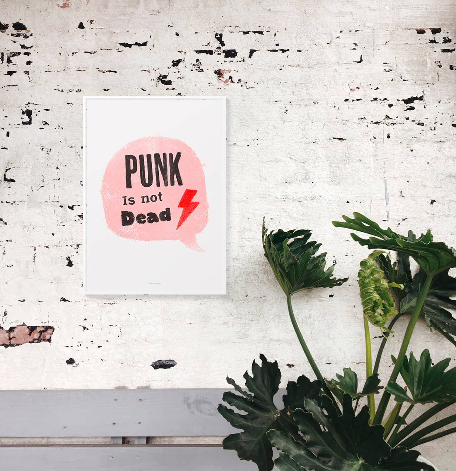 JUST COOL DESIGN - Retro Punk Girl
