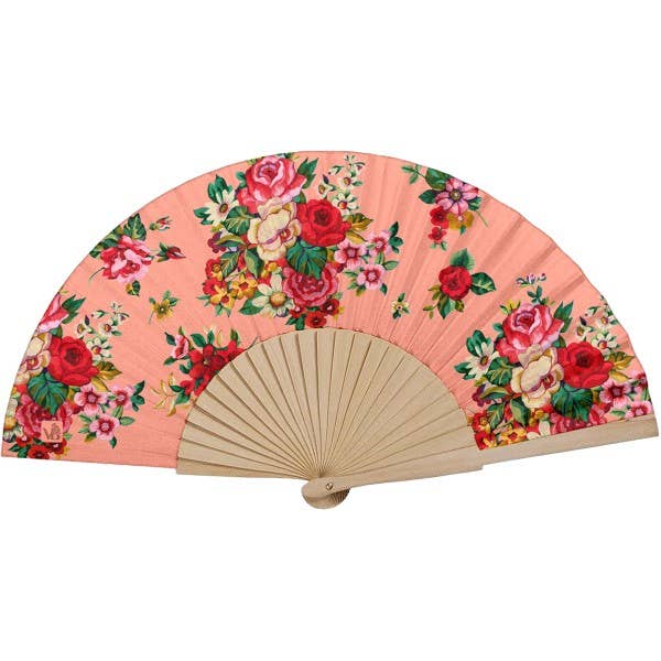 VENT DE BOHEME - Eventail MIA rose