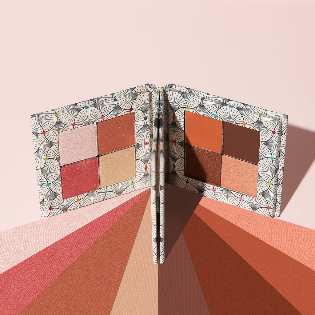 Palette fards à paupière 4 teintes – vue 6 – CHARLOTTE BIO | George Genève