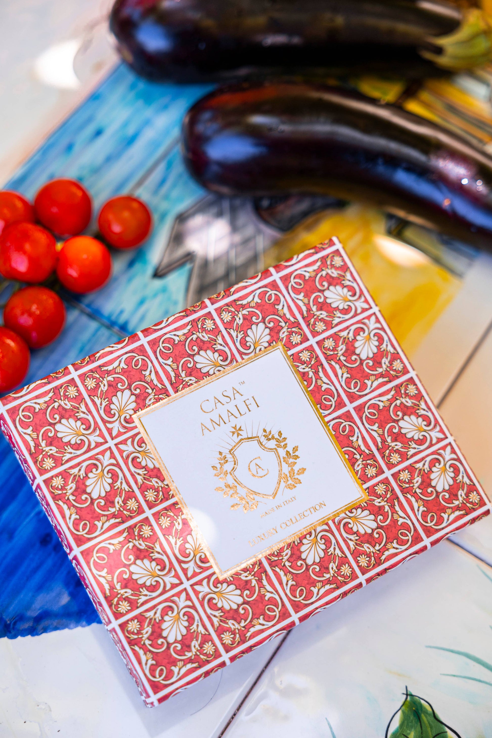 CASA AMALFI - Coffret Savon + Porte-Savon