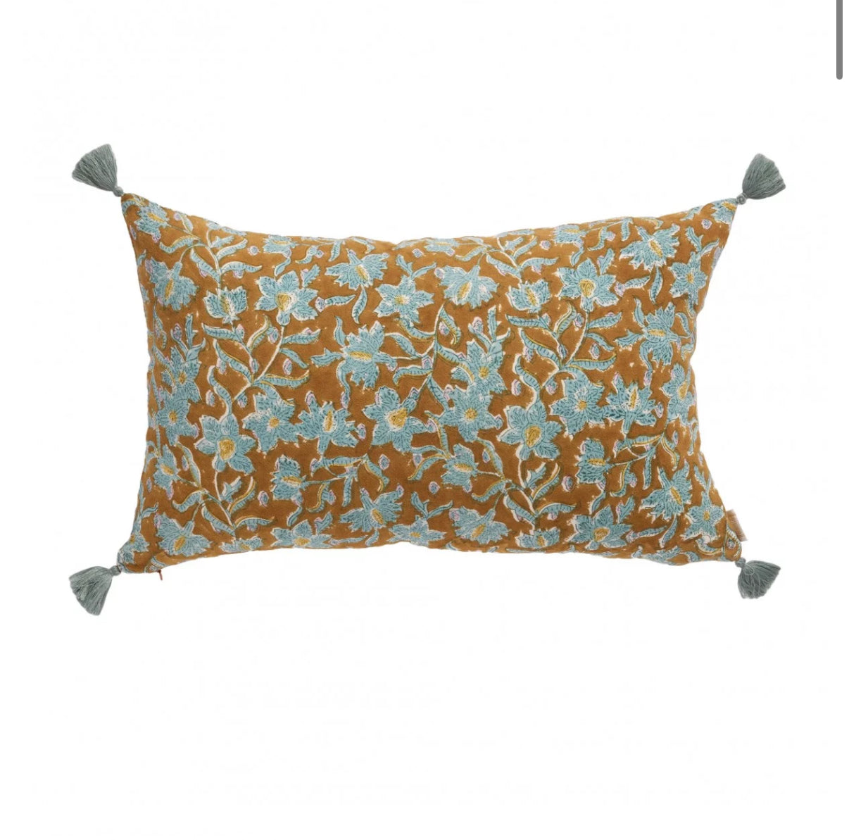 BONHEUR DU JOUR - Coussin Lotus Kaki