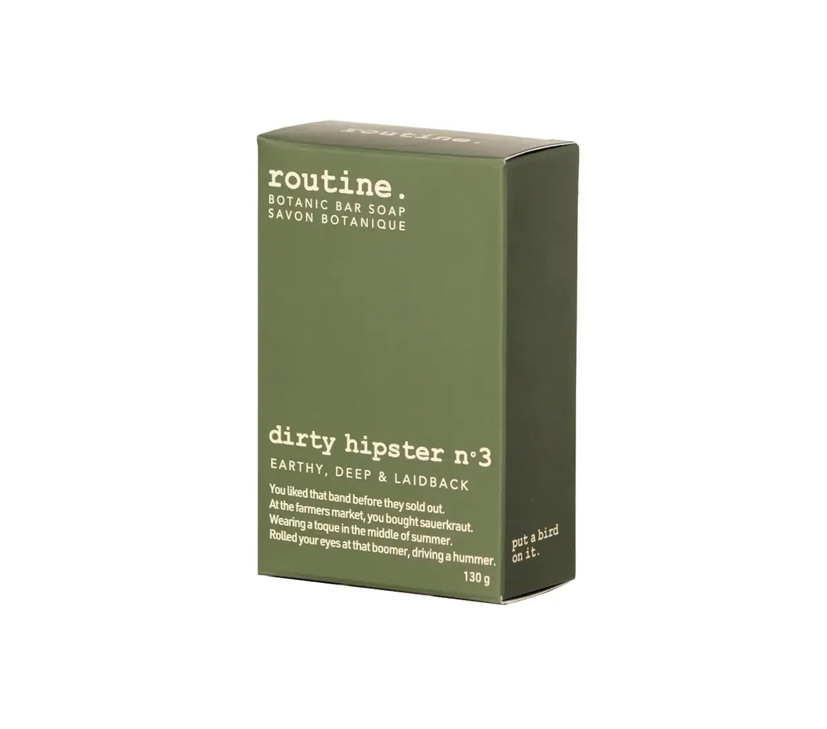 ROUTINE - Savon en barre Dirty Hipster