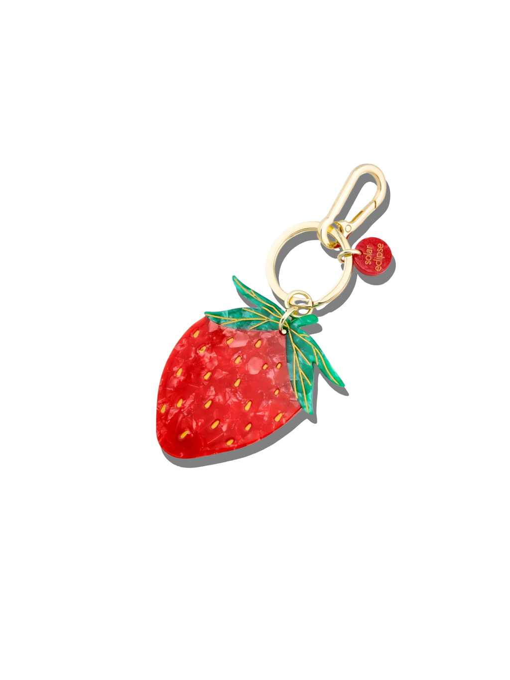 Porte-clés / breloque de sac Fraise – SOLAR ECLIPSE | George Genève