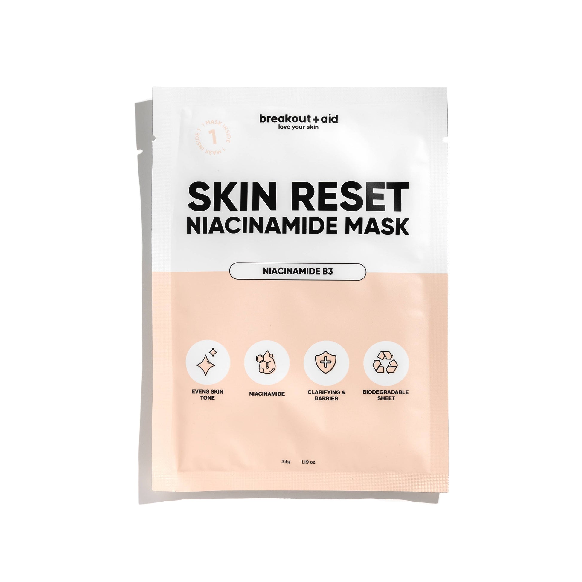 Masque Réinitialisant à la Niacinamide – BREAKOUT + AID | George Genève