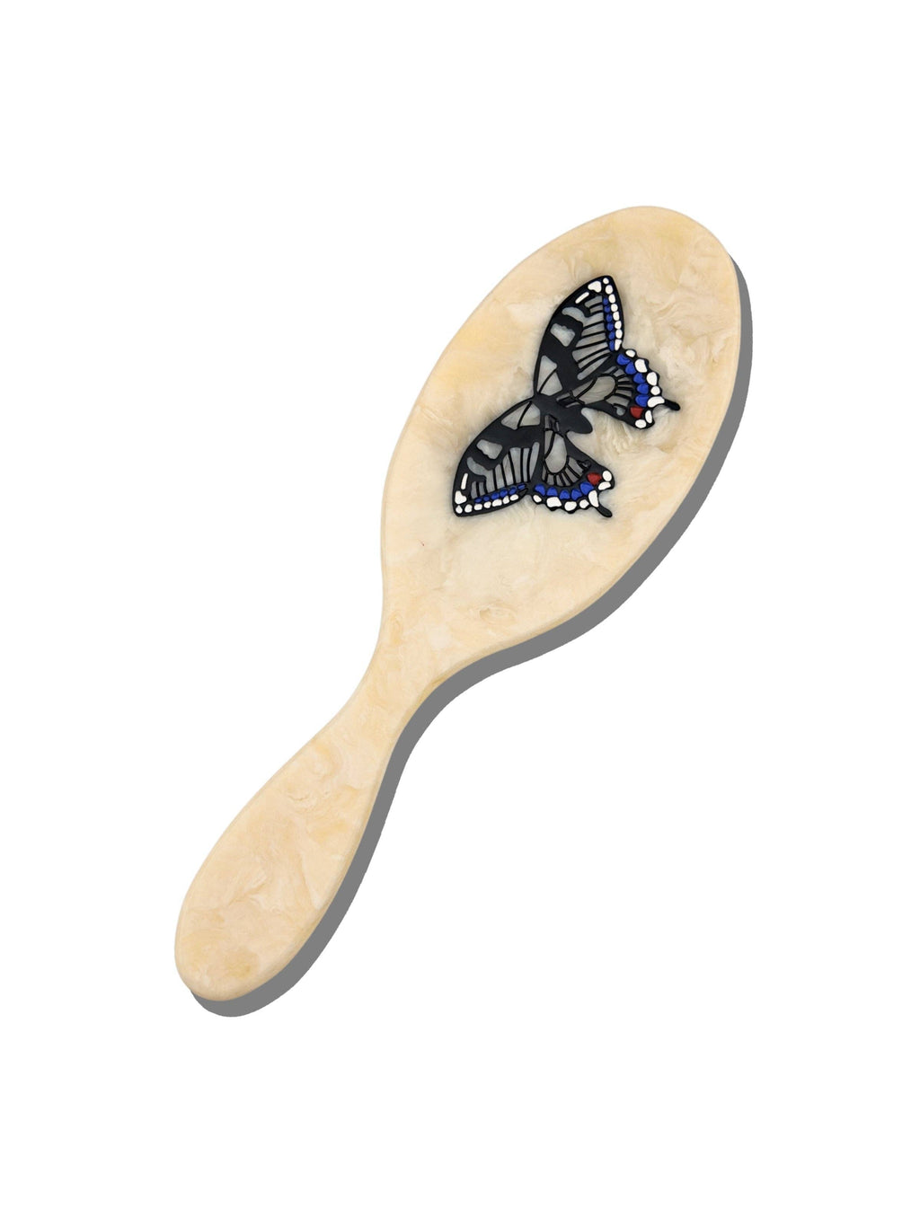 Brosse à cheveux Papillon Bleu – SOLAR ECLIPSE | George Genève