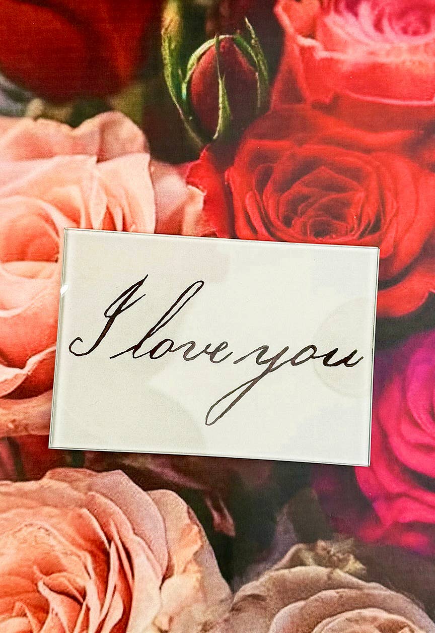 Vide-Poche I Love You Script – vue 2 – BEN'S GARDEN | George Genève
