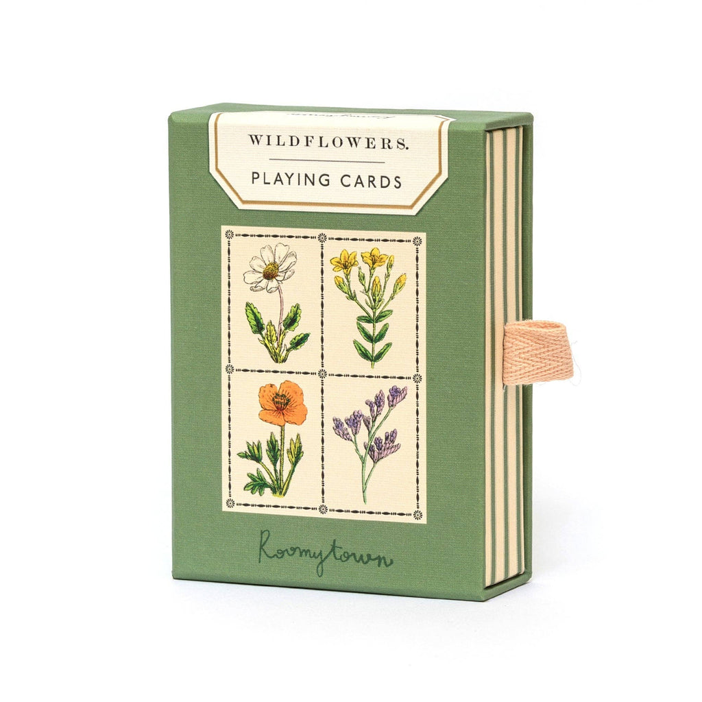 ROOMYTOWN - Jeu de cartes à jouer Wildflowers