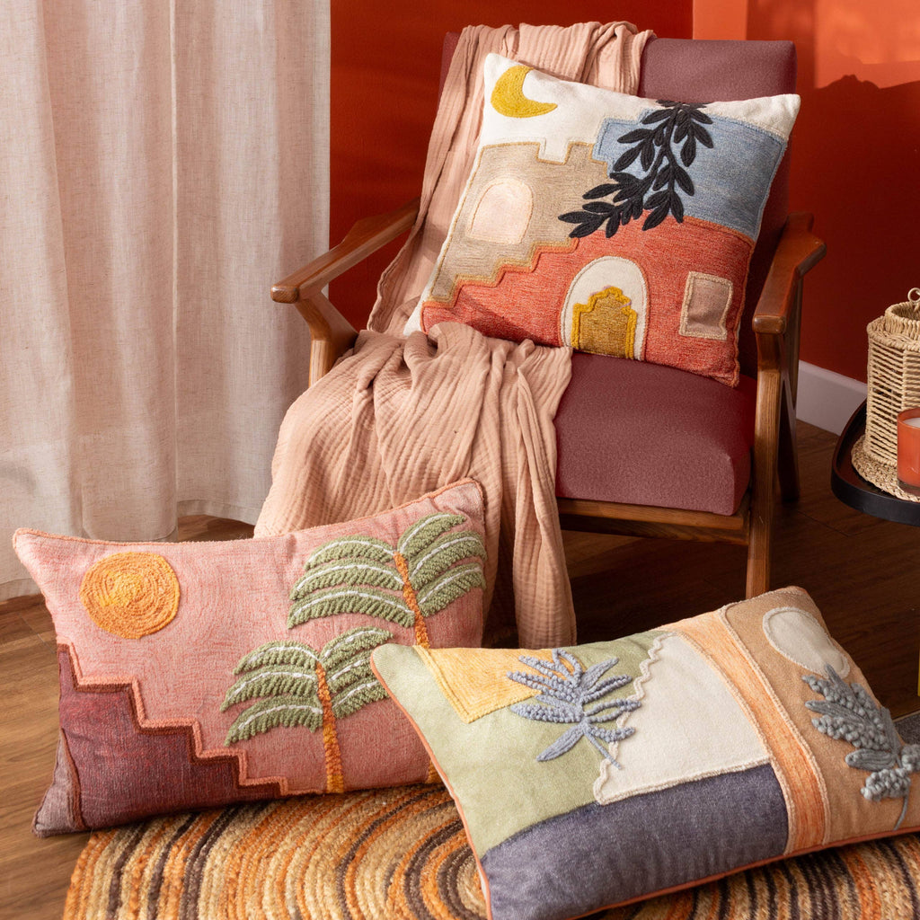 RIVA - Coussin brodé Moloko