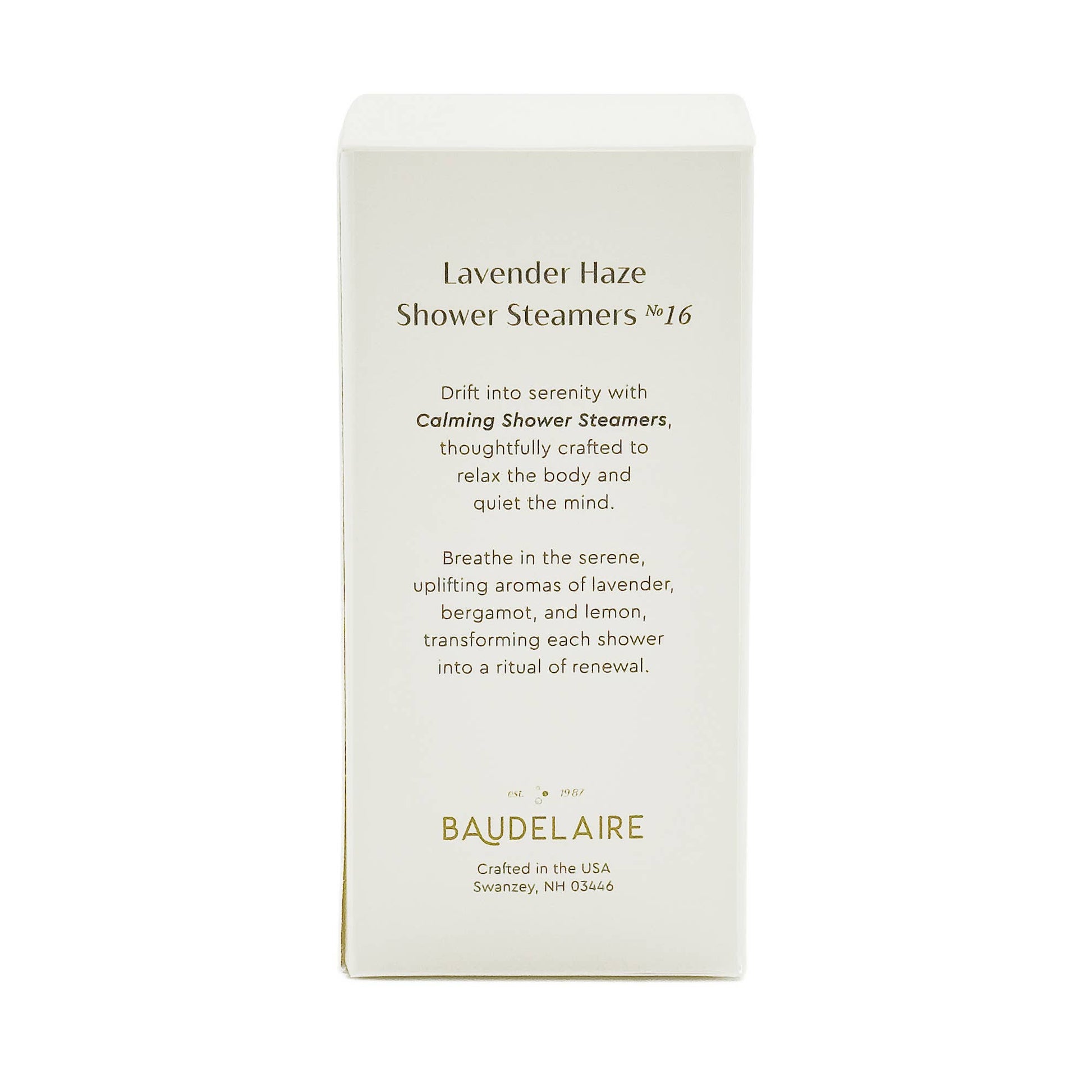 BAUDELAIRE – Vapeurs de Douche - Aromatherapy Collection