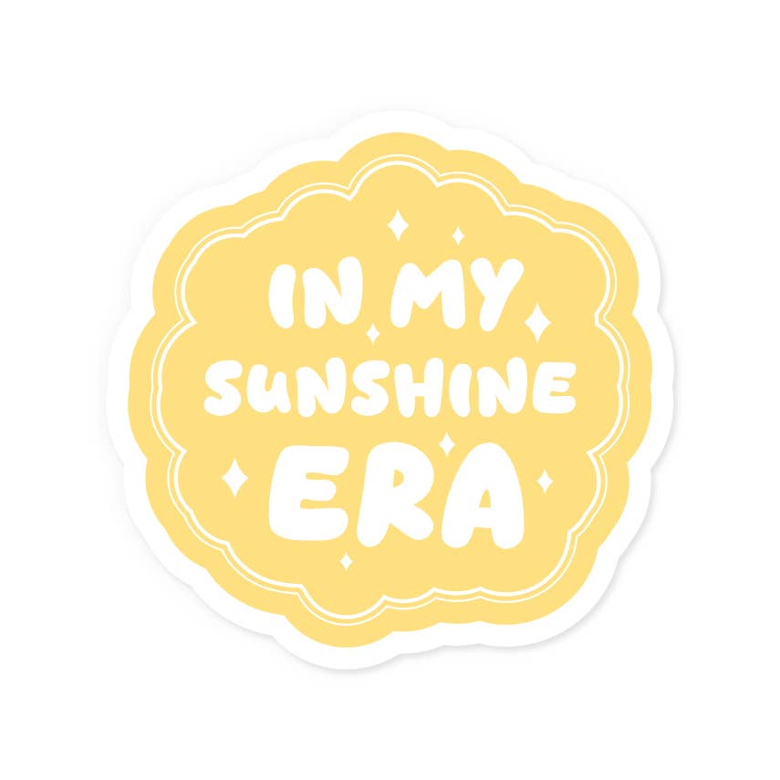 In My Sunshine Era – Autocollant | George Genève