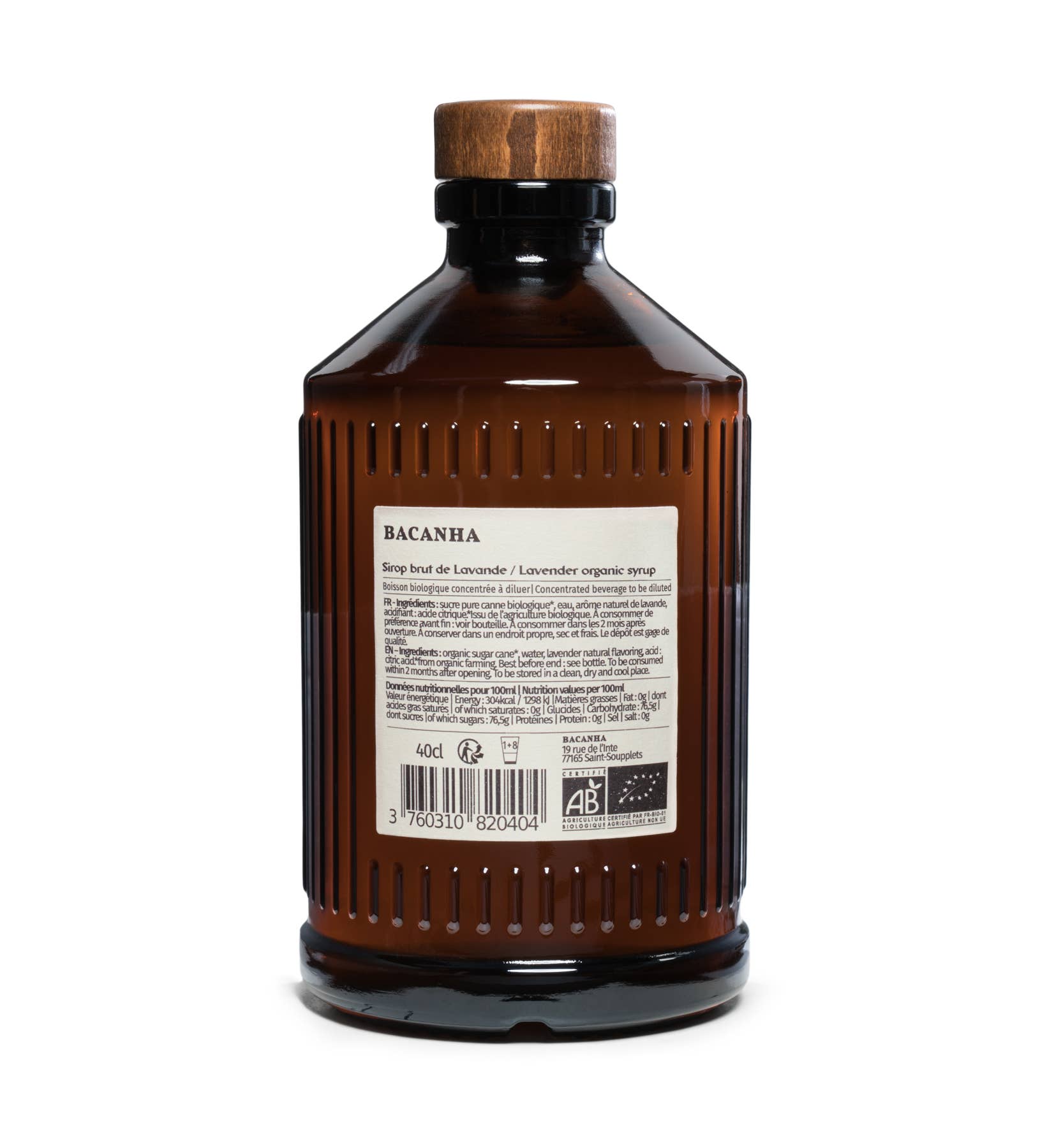 BACANHA - Sirop de Lavande Brut