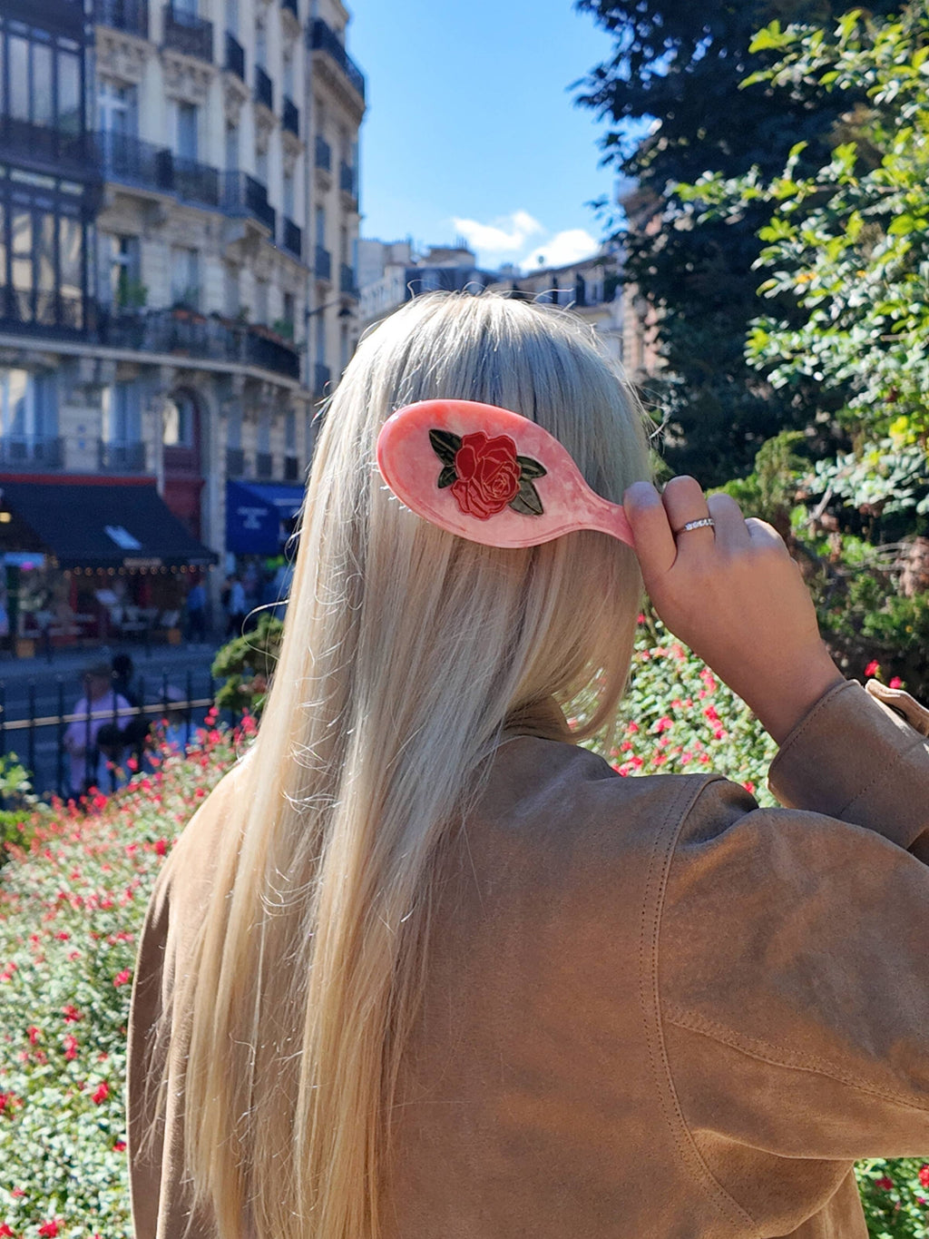 SOLAR ECLIPSE - Brosse à cheveux Rose